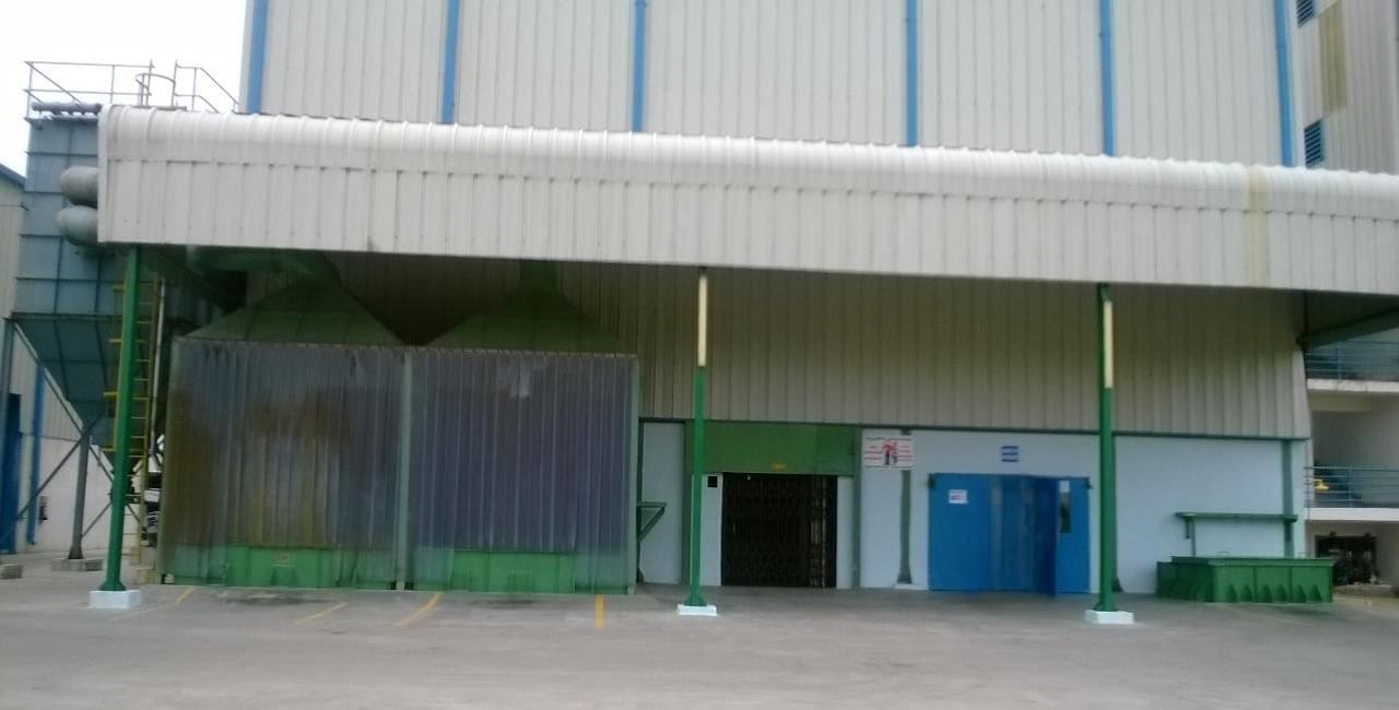 Raw-material receiving used in Batch Plants