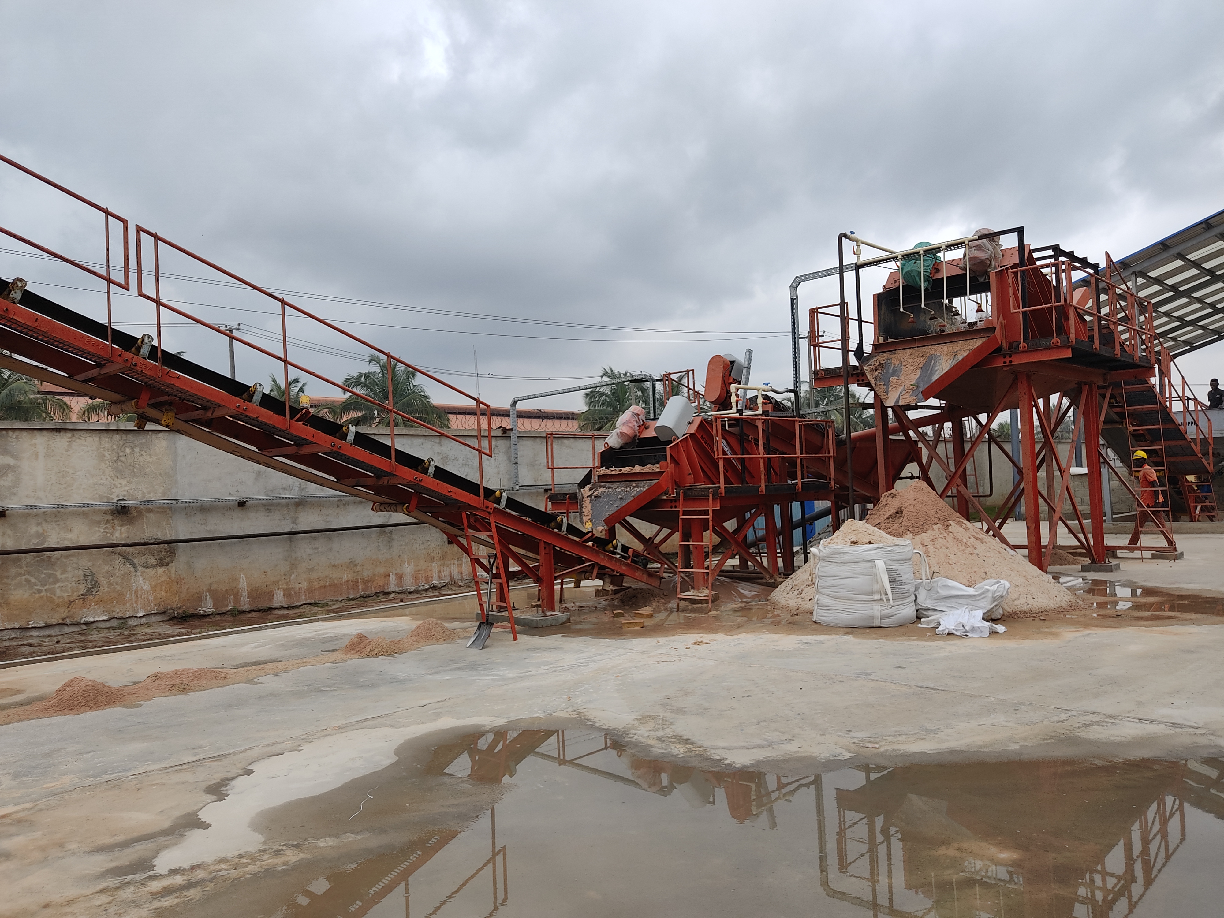 Layout & Civil Design for Sand Processing Systems